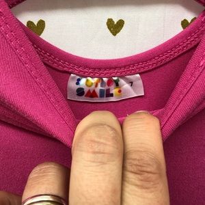 SiZe 7 Dot Dot Smile perfect pink dress